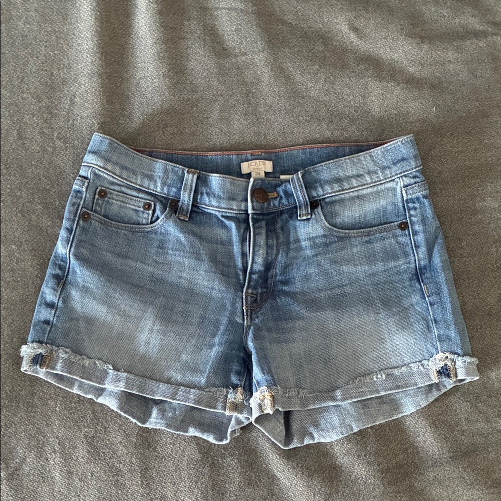 J. Crew Stretch Jean Shorts
